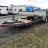 BWise 7 x 22 Low Profile Split-Tilt Equipment Trailer