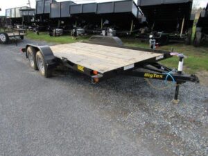 Big Tex 7 x 14 Economy Tandem Axle Car Hauler – Slide Out Ramps