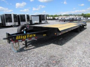 Big Tex 8.5 x 30 Heavy Duty Deckover Equipment Trailer – 12K Axles