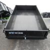 BWise 6 x 10 Low Profile Dump Trailer – Combo Gate & Ladder Ramps