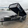 BWise 5 x 10 Low Profile Dump Trailer – Spreader Gate