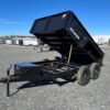 BWise 6 x 10 Low Profile Dump Trailer – Spreader Gate