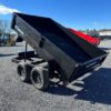 BWise 6 x 10 Low Profile Dump Trailer – Spreader Gate