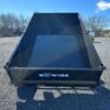 BWise 6 x 10 Low Profile Dump Trailer – Spreader Gate