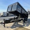 BWise 7 x 14 High Side Dump Trailer – Barn Doors