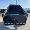 BWise 7 x 14 High Side Dump Trailer – Barn Doors