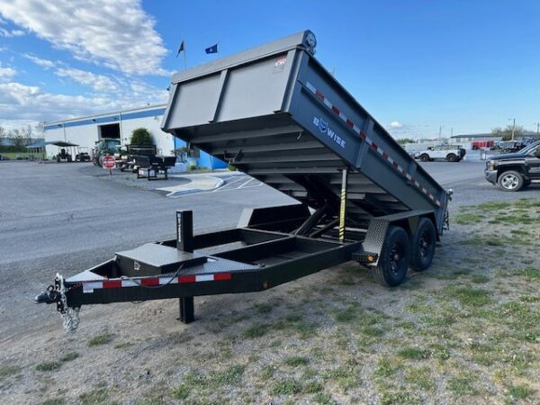 BWise 7 x 14 Low Profile Dump Trailer – Tarp Kit