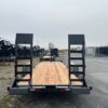 BWise 7 x 20 Heavy Duty Equipment Trailer – Ladder Ramps