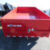 BWise 7 x 14 Deckover Dump Trailer – Fold Down Sides