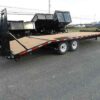 BWise 8 x 24 Deckover Equipment Trailer – Wedge Style Ramps