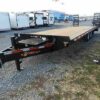 BWise 8 x 24 Deckover Equipment Trailer – Wedge Style Ramps