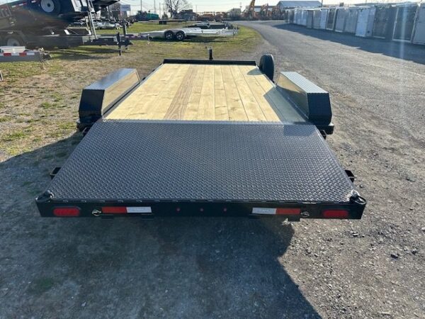 CAM Superline 7 x 18 Open Car Hauler – Slide Out Ramps