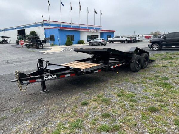 Cam-Superline-7-x-21-Extra-Wide-Split-Tilt-Equipment-Trailer-12K-Drop-Leg-Jack-8CAM174STTXW-10.jpg CAM Superline 7 x 21 Heavy Duty Split-Tilt Trailer – Extra Wide Deck