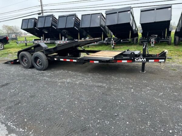Cam-Superline-7-x-21-Extra-Wide-Split-Tilt-Equipment-Trailer-12K-Drop-Leg-Jack-8CAM174STTXW-9.jpg CAM Superline 7 x 21 Heavy Duty Split-Tilt Trailer – Extra Wide Deck