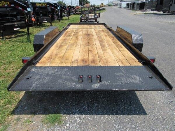 CAM Superline 7 x 21 Equipment Trailer – Gravity Split-Tilt
