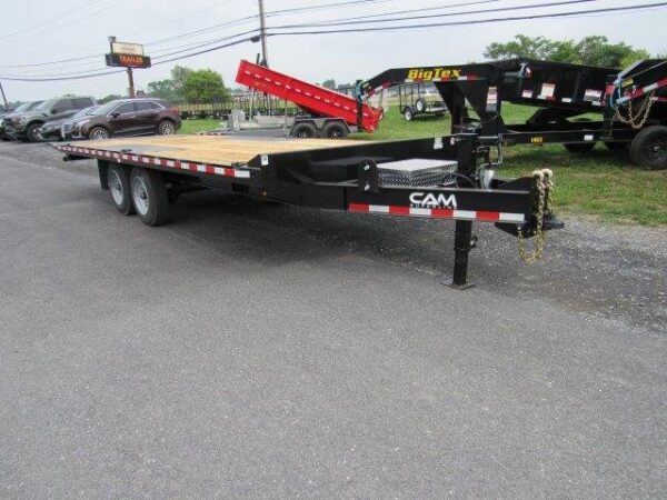 CAM Superline 8 x 22 Deckover Equipment Tilt Trailer – 8K Axles