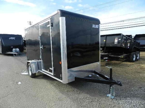 Car Mate 6 x 12 Enclosed Cargo Trailer – 6″ Added Height