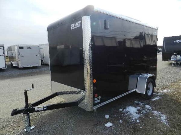 Car Mate 6 x 12 Enclosed Cargo Trailer – 6″ Added Height