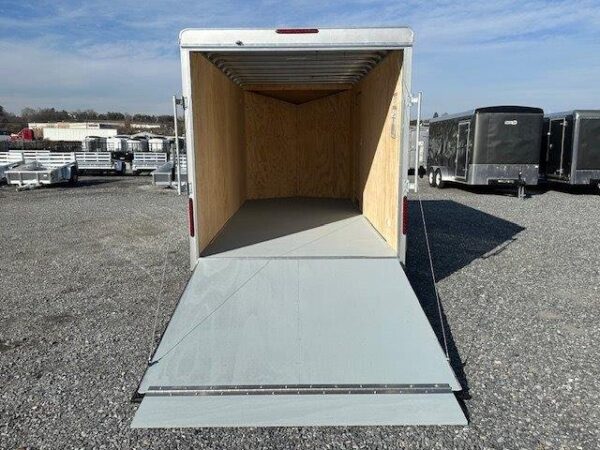 Car Mate 7 x 16 V-Nose Enclosed Cargo Trailer – Avalanche