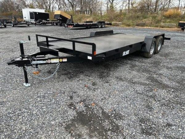 Car Mate 7 x 18 Open Car Trailer – Full Steel Deck