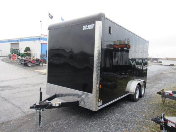 Car Mate 7 x 16 Enclosed Cargo Trailer – 18″ Added Height