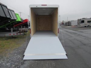Car Mate 7 x 16 Enclosed Cargo Trailer – 18″ Added Height