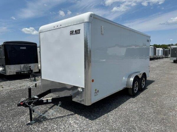 Car Mate 7 x 16 Enclosed Cargo Trailer – Barn Doors