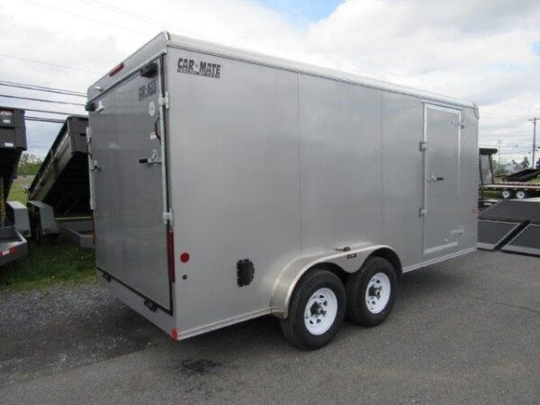Car Mate 7 x 16 Enclosed Cargo Trailer – 10K GVW Upgrade