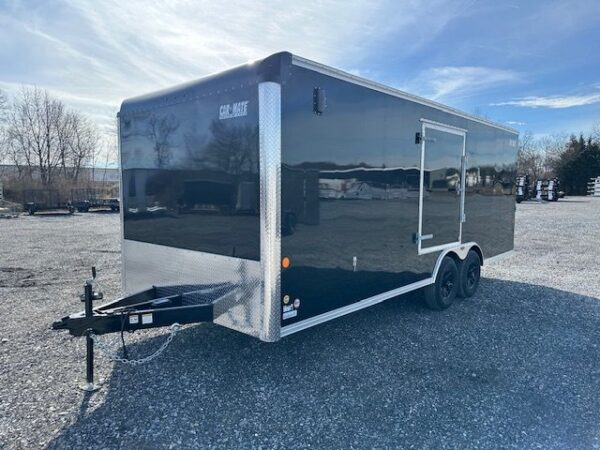 Car Mate 8.5 x 20 Enclosed Car Hauler – Escape Door