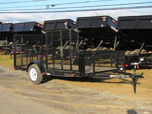 Carry-On 6.4 x 12 Landscape Utility Trailer – Side ATV Gate