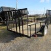 Carry-On 6.4 x 12 Landscape Utility Trailer – Side ATV Gate