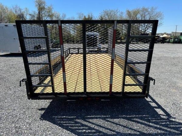 Carry-On 7 x 16 Landscape Utility Trailer – Side ATV Ramp