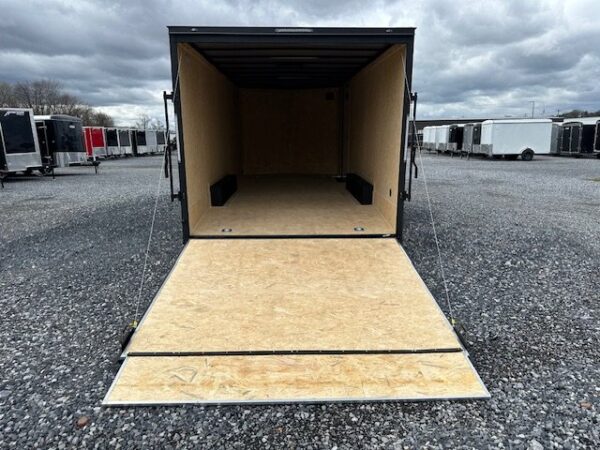 Covered Wagon 8.5 x 20 Enclosed Car Hauler – Blackout Package