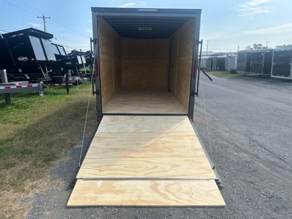 Diamond-Cargo-7-x-16-Enclosed-Cargo-Trailer-V-Nose-Black-Trim-Package-Ramp-Door-5.jpg Diamond Cargo 7 x 16 Enclosed Trailer – Black Trim Package