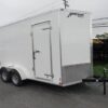 Homesteader 7 x 14 V-Nose Enclosed Trailer – 12″ Added Height