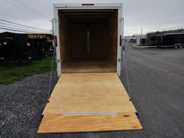 Homesteader 7 x 14 V-Nose Enclosed Trailer – 12″ Added Height