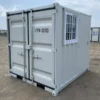 8ft Cubic Shipping Container w/Door+Window 8’Lx6.7’Wx7.4’H