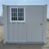 8ft Cubic Shipping Container w/Door+Window 8’Lx6.7’Wx7.4’H