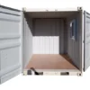 8ft Cubic Shipping Container w/Door+Window 8’Lx6.7’Wx7.4’H