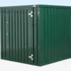 (Powder Coated) Flat Packed Metal Storage Container