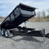 Premier 6 x 12 Low Profile Dump Trailer – Ladder Ramps