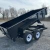 Premier 6 x 12 Low Profile Dump Trailer – Ladder Ramps