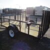 Premier 7 x 12 Landscape Utility Trailer – Mesh Sides & ATV Ramp