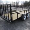 Premier-7x16-Landscape-Utility-Trailer-10K-GVW-Rear-Ramp-Gate-Mesh-Sides-2.jpg Premier 7 x 16 Landscape Utility Trailer – HD Ramp Gate