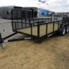 Premier 7 x 16 Landscape Utility Trailer – Mesh Sides & ATV Ramp
