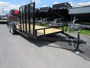 Premier 7 x 20 Landscape Utility Trailer – Side ATV Gate