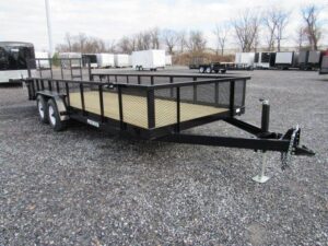 Premier 7 x 20 Landscape Utility Trailer – HD Ramp Gate
