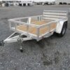 Sport Haven 5×8 Aluminum Utility Trailer – Bi-Fold Ramp Gate