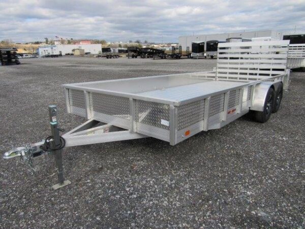 Sport Haven 7×18 Aluminum Landscape Trailer: Heavy Duty Ramp