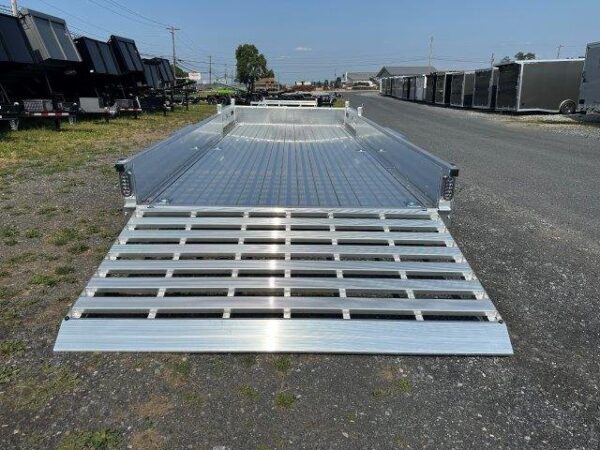 Sport Haven 7×18 Aluminum Utility Trailer – ATV Ramps